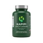 KAPIPI Vitality Capsules - 60ct | Energy & Focus Support with B12, CoQ10 & Ginseng